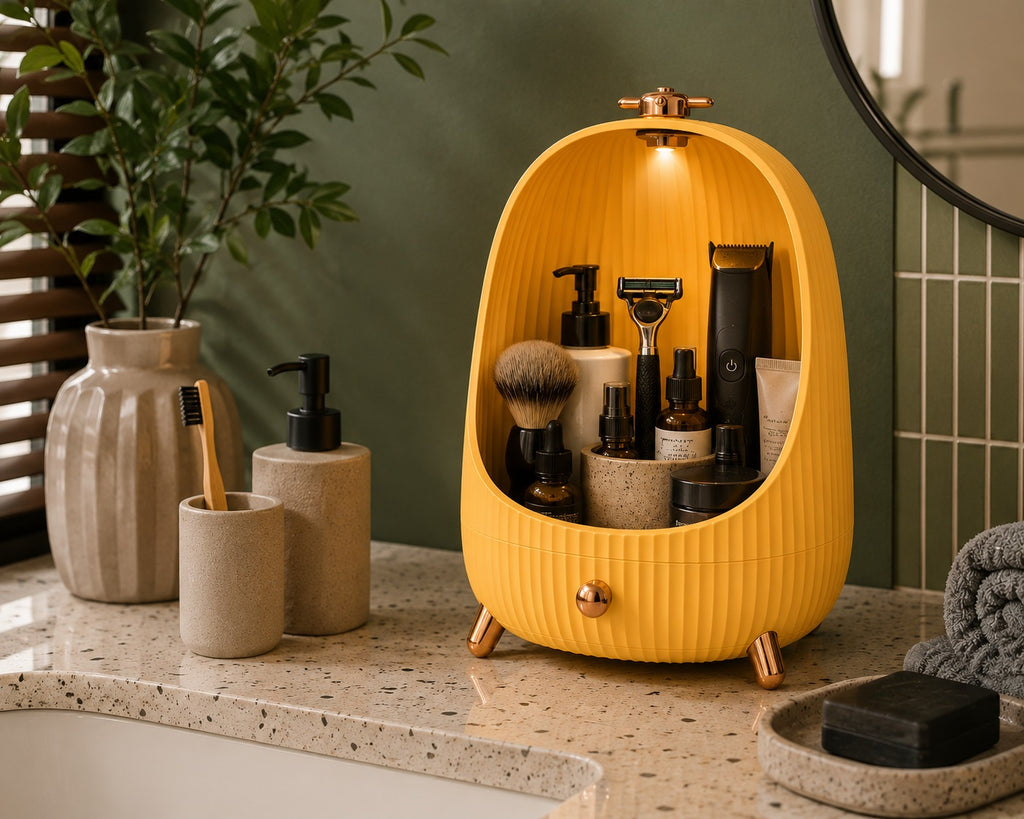 Neat Theory makeup organizer lifestyle view
