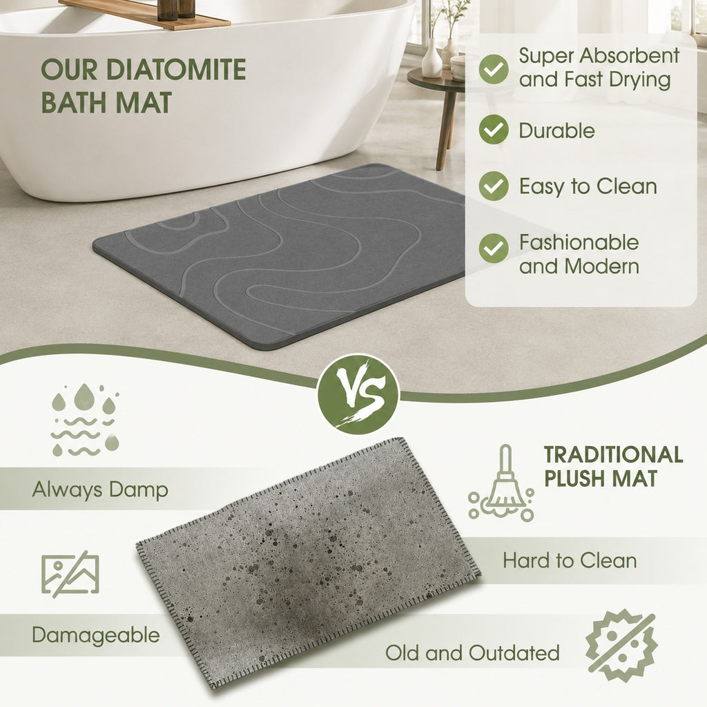 Neat Theory stone bath mat product benefits