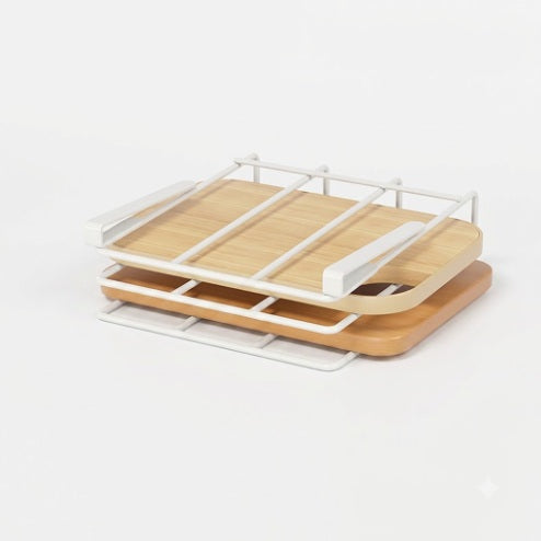 Neat Theory under-cabinet board holder on white background
