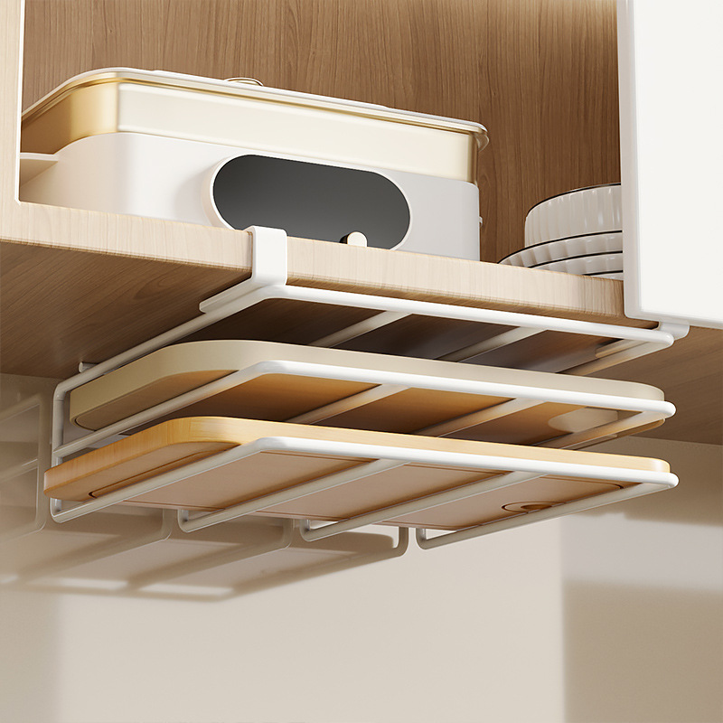 Neat Theory under-cabinet holder with chopping boards