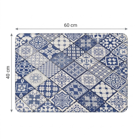 Neat Theory patterned dish mat dimensions