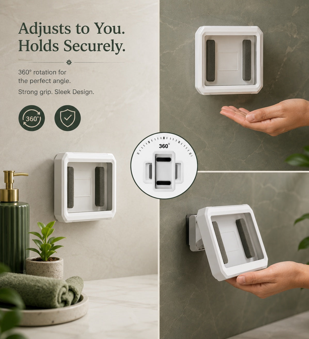 Neat Theory adjustable wall-mounted mobile phone holder