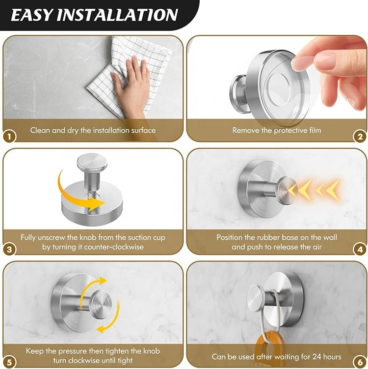 Neat Theory suction hook installation instructions