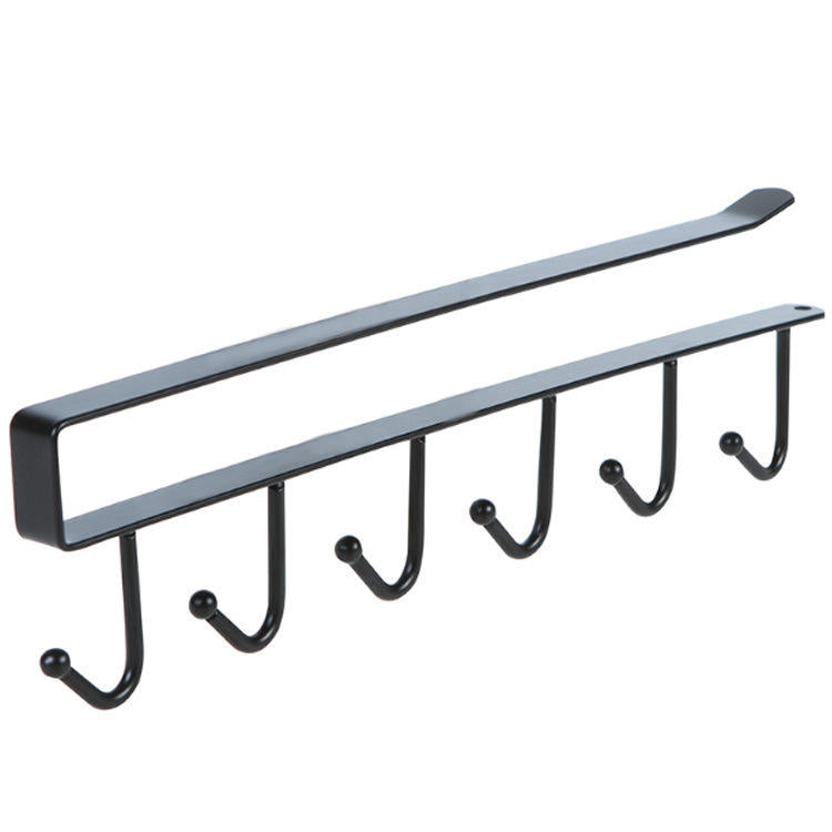 Neat Theory black under-cabinet mug holder