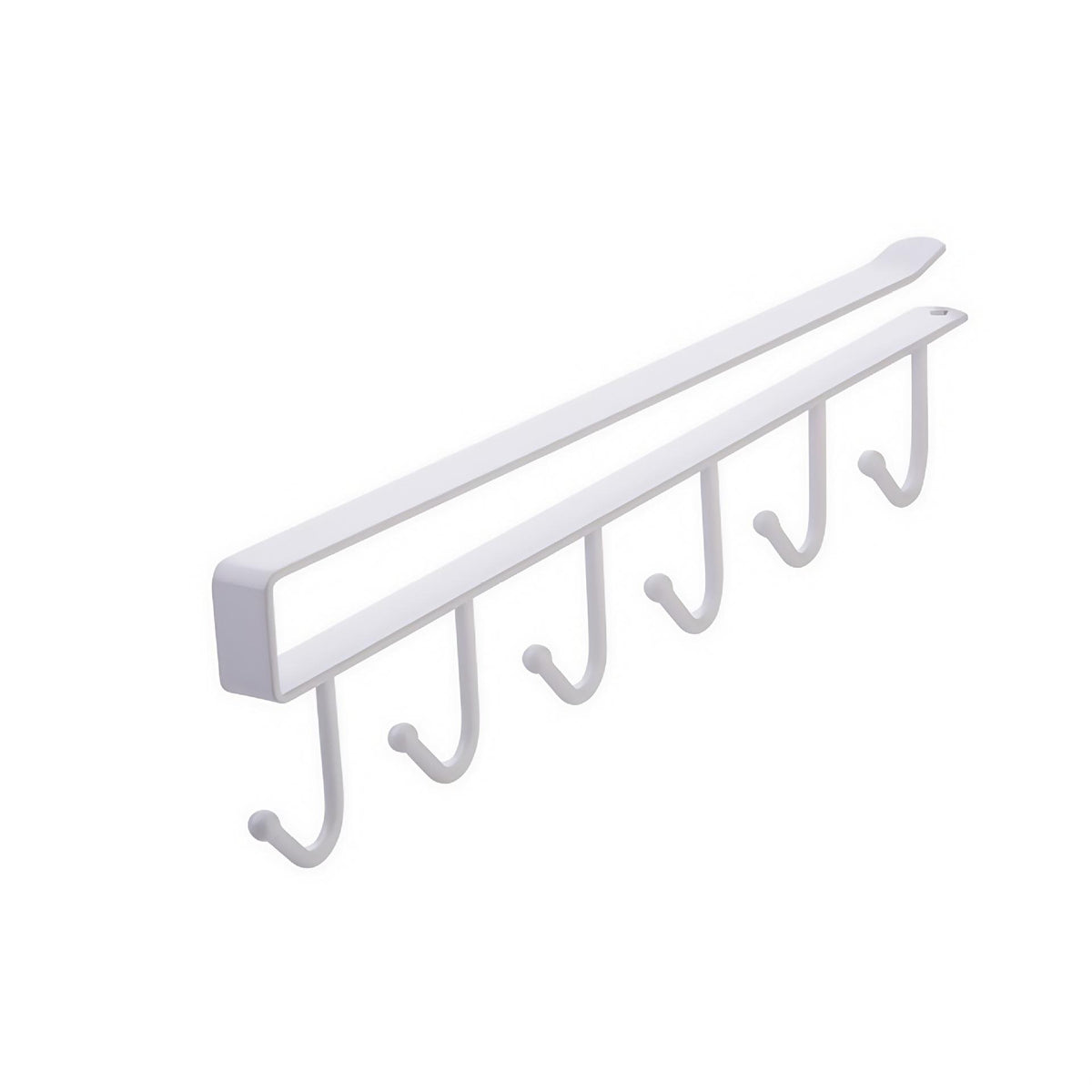 Neat Theory white under-cabinet mug holder